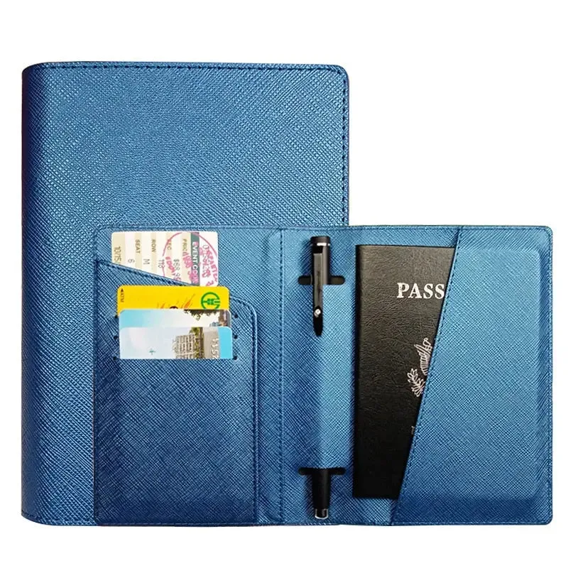 Portefeuille de Voyage Passeport | Rangement Stylos et Cartes