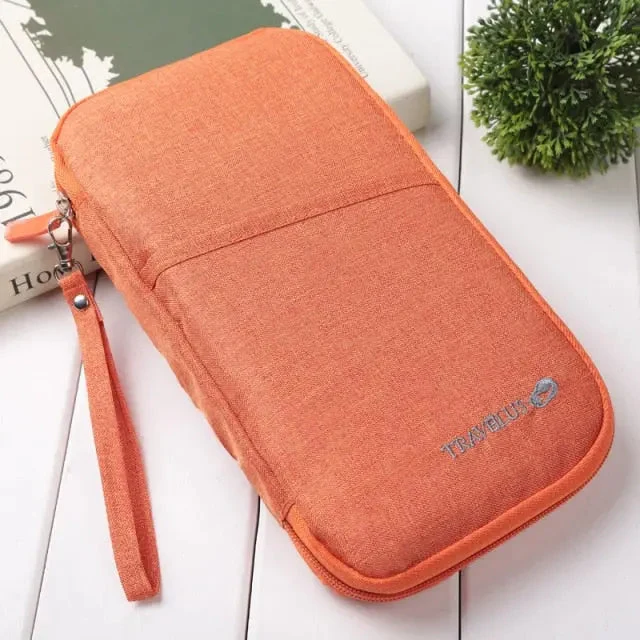 Portefeuille de Voyage Passeport | Nylon Waterproof Compartiments Multiples