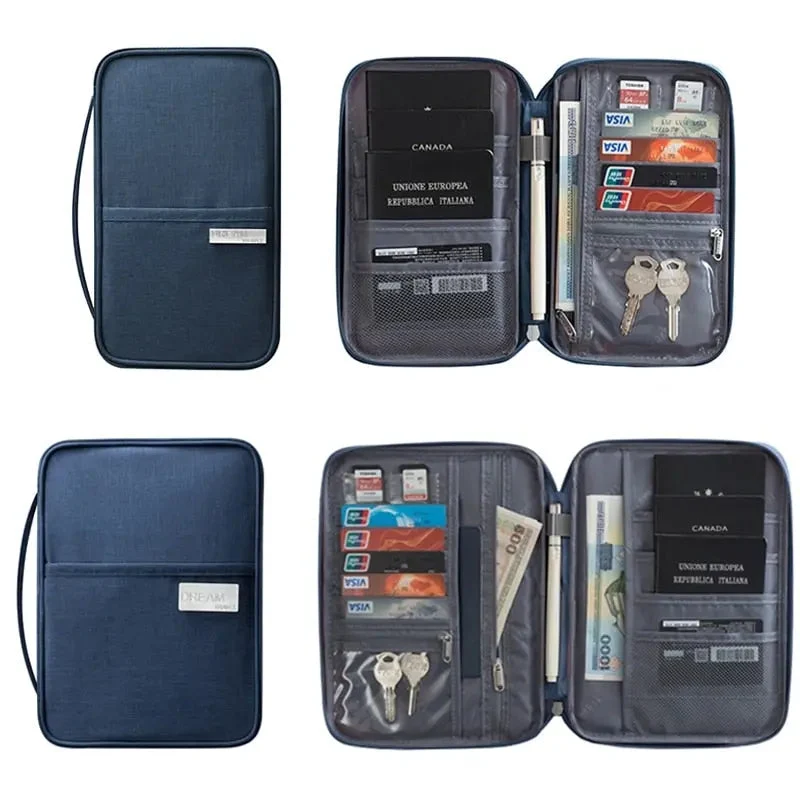Portefeuille de Voyage Passeport | Nylon Waterproof Compartiments
