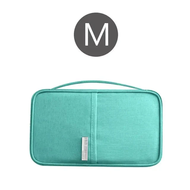 Portefeuille de Voyage Passeport | Nylon Waterproof Compartiments
