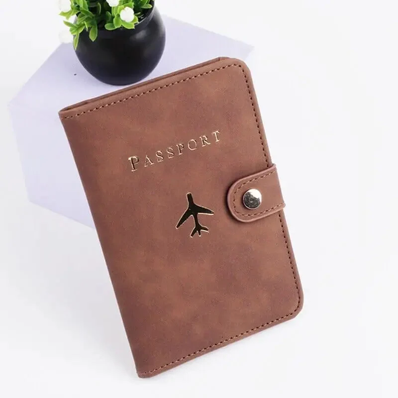 Portefeuille de Voyage Passeport | 3 Fentes Cartes Pratique