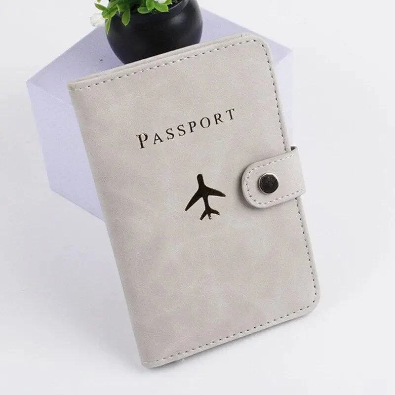 Portefeuille de Voyage Passeport | 3 Fentes Cartes Pratique