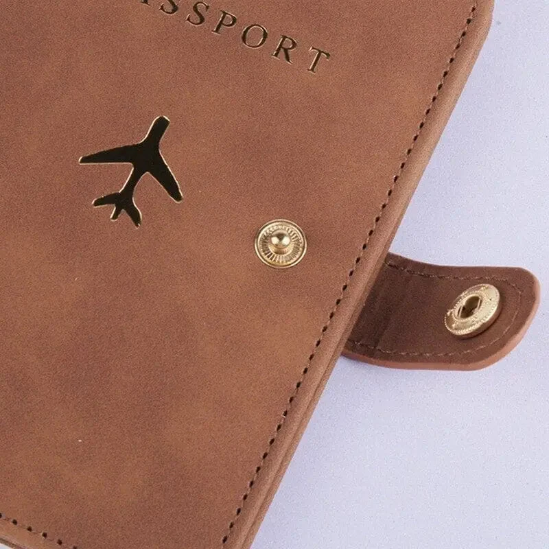 Portefeuille de Voyage Passeport | 3 Fentes Cartes Pratique