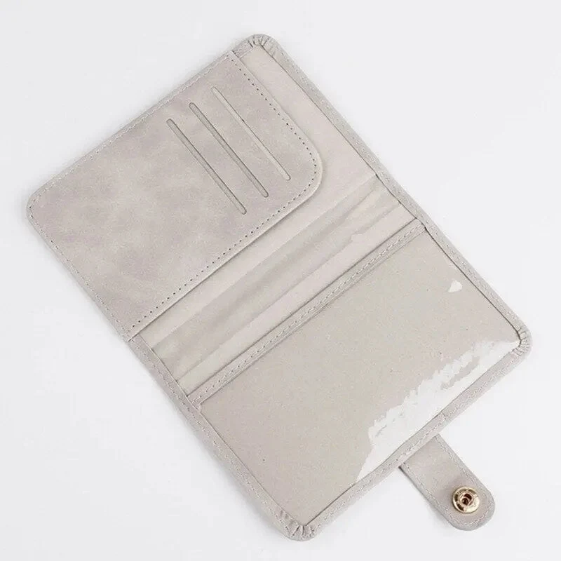 Portefeuille de Voyage Passeport | 3 Fentes Cartes Pratique