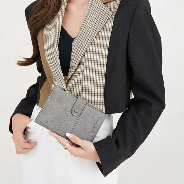 Portefeuille de Voyage Femme | Anti-Rfid Compartiments Multiples