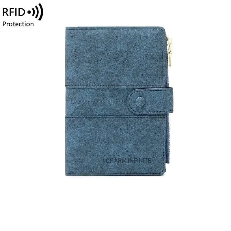 Portefeuille de Voyage Femme | Anti-Rfid Compartiments Multiples