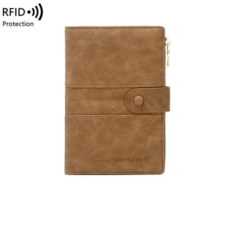 Portefeuille de Voyage Femme | Anti-Rfid Compartiments Multiples