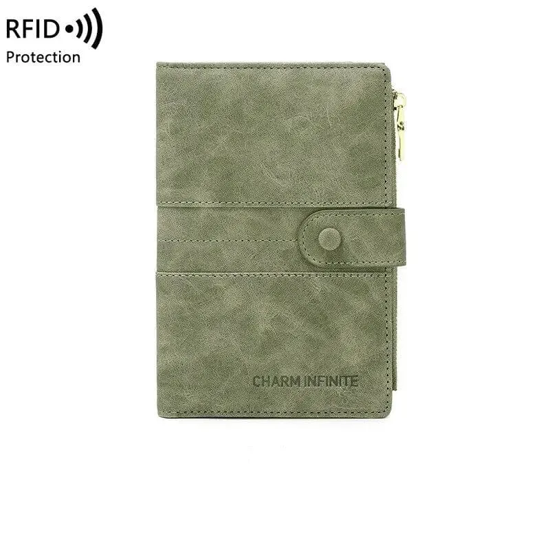 Portefeuille de Voyage Femme | Anti-Rfid Compartiments Multiples