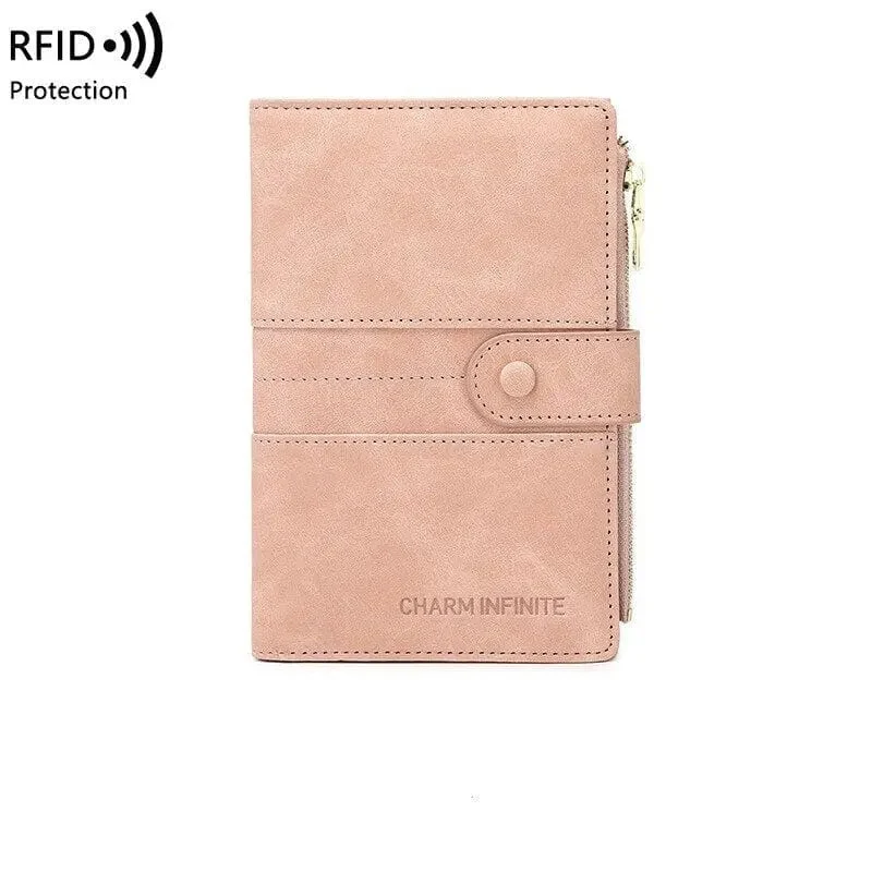 Portefeuille de Voyage Femme | Anti-Rfid Compartiments Multiples