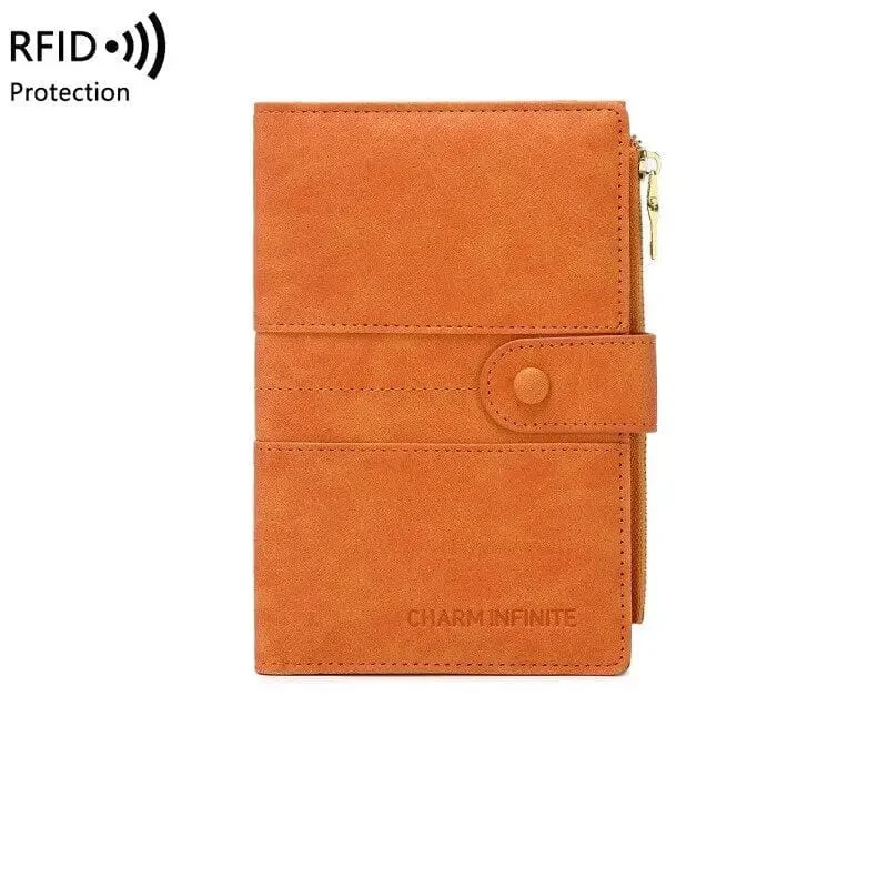 Portefeuille de Voyage Femme | Anti-Rfid Compartiments Multiples