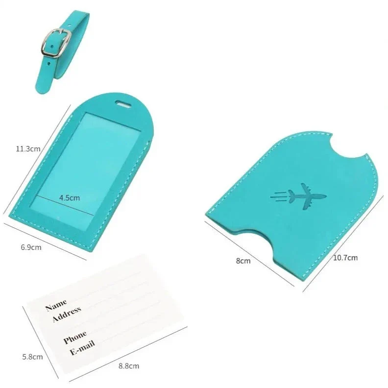 Porte-Étiquette Bagage Personnalisé | Identification Facile Valise
