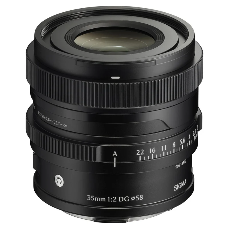 35mm f/2 DG Contemporain (Contemporary) Monture L Noir