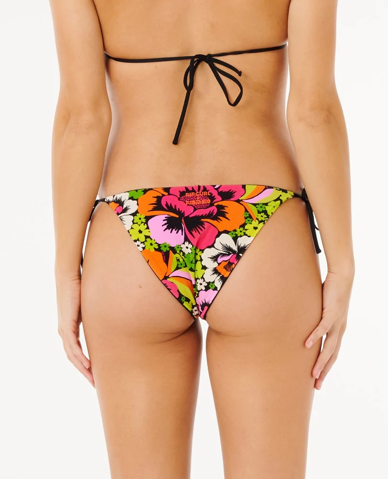 Carioca Reversible Tie Side Cheeky Coverage Bikini Bottom