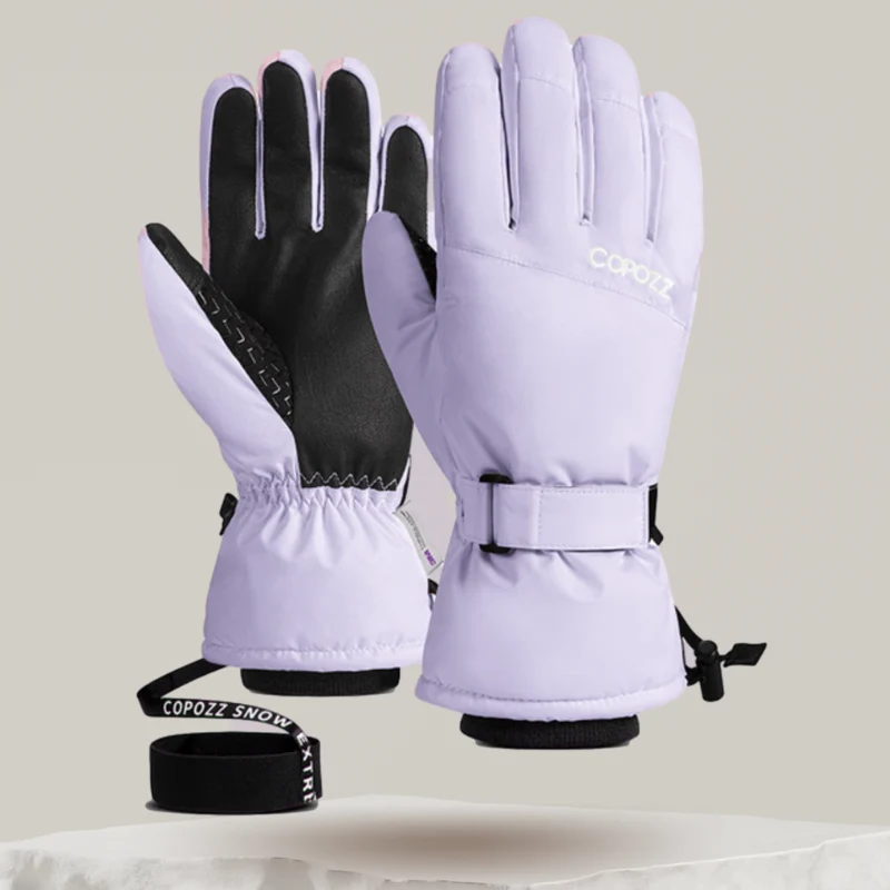 Gants de Ski Femme | Isolation Thermique Épaisse