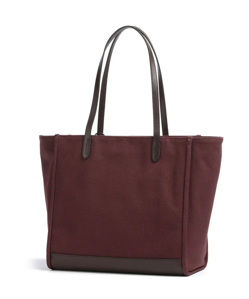 Lauren Ralph Lauren Cameryn Large Cabas dark garnet/chestnut brown