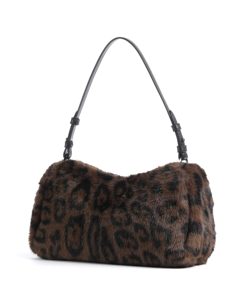 DKNY Remy Sac porté épaule leopard