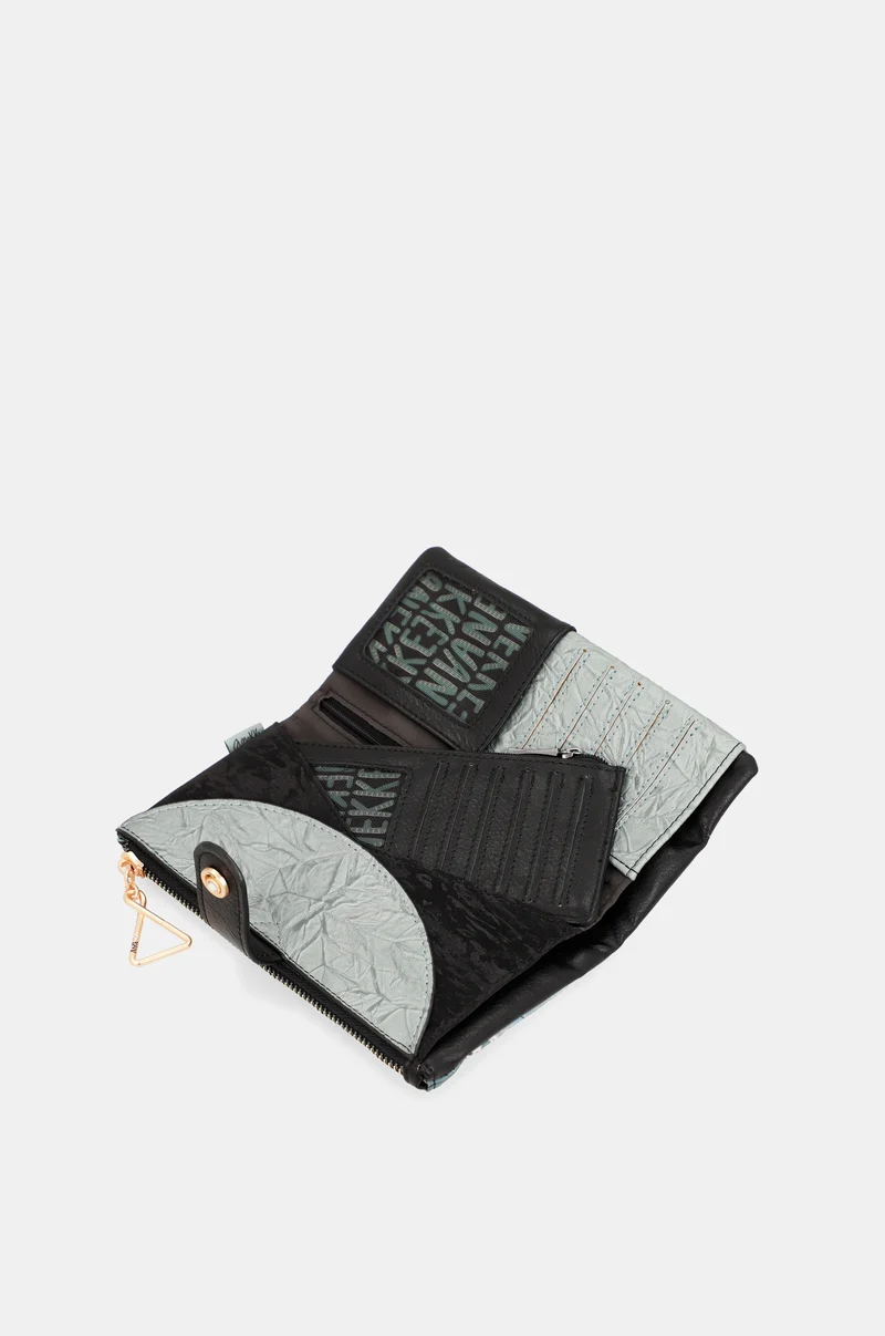 Portefeuille Nature Woods avec support de carte amovible