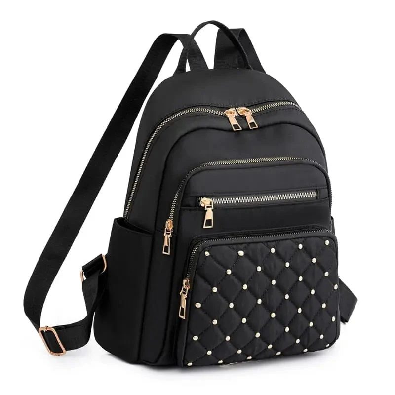 Petit Sac à Dos de Voyage Femme | Léger Nylon Compartimenté
