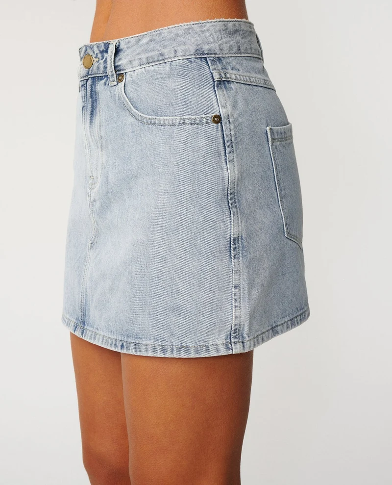 Tabby 2.0 Denim Mini Skirt