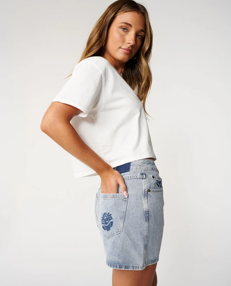 Tabby 2.0 Denim Mini Skirt