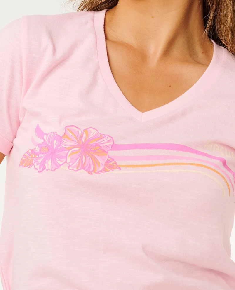 Molokaï V Printed Tee