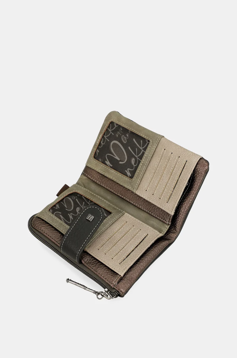 Portefeuille de taille moyenne souple RFID Melody