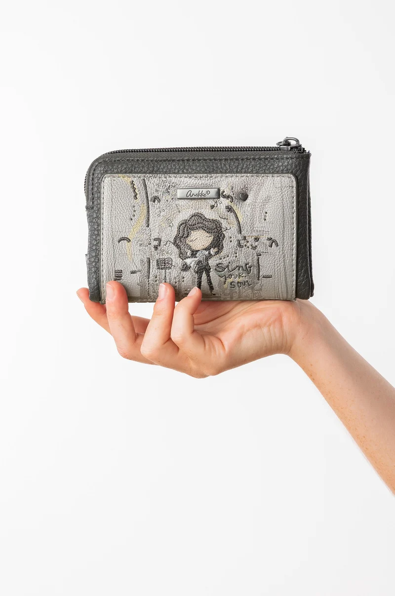 Portefeuille de taille moyenne RFID Orchestra