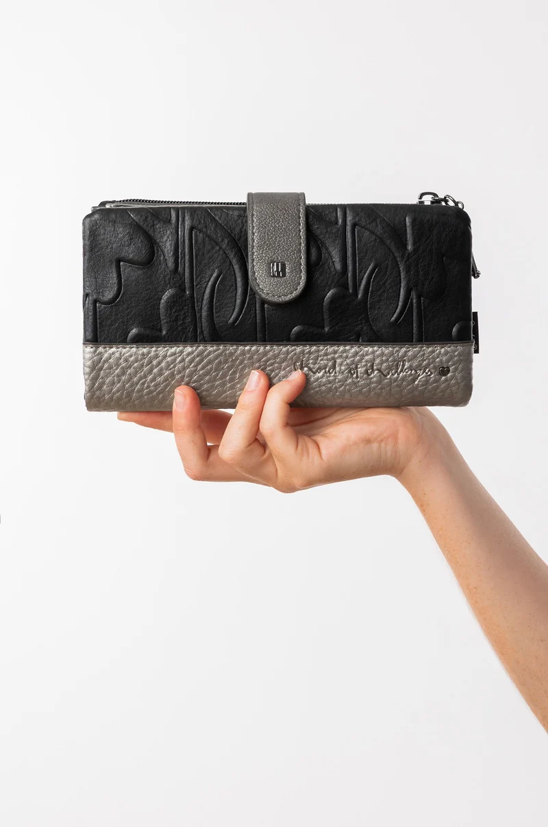 Grand portefeuille souple RFID Melody