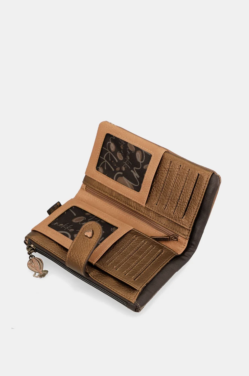 Portefeuille de taille moyenne RFID Voyage