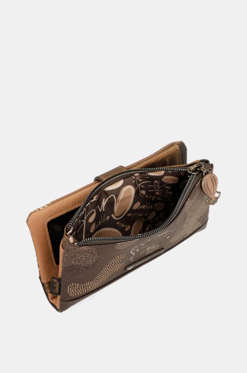Portefeuille de taille moyenne RFID Voyage