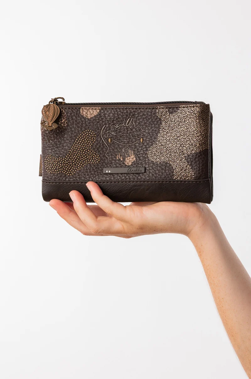 Portefeuille de taille moyenne RFID Voyage
