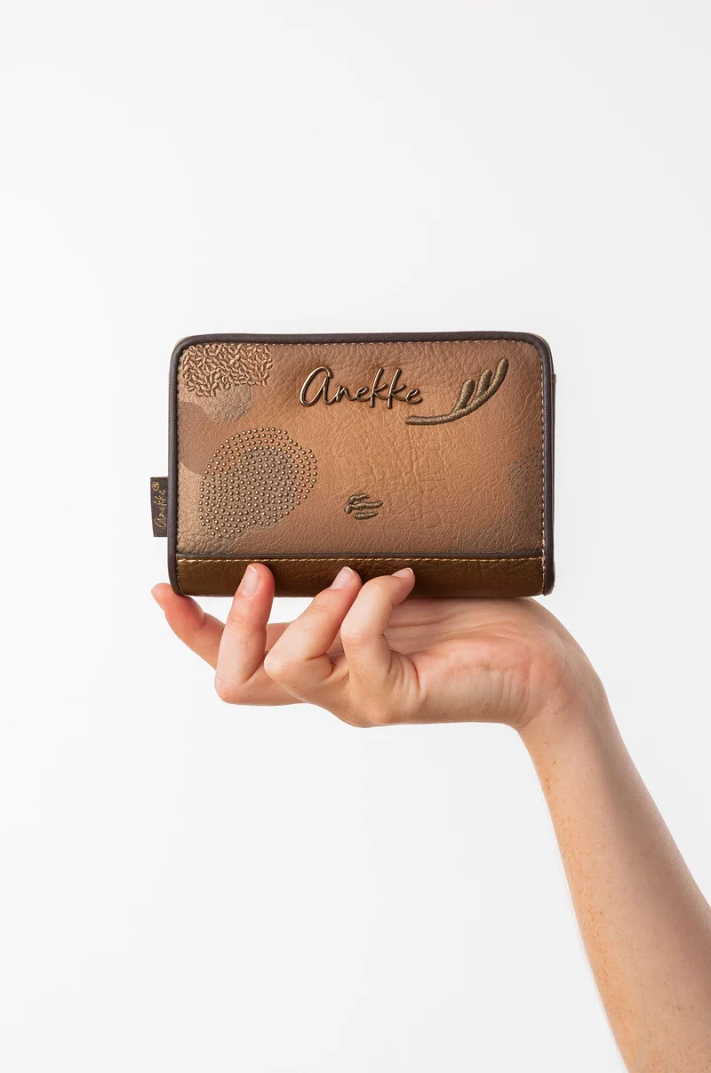 Portefeuille rigide de taille moyenne RFID Voyage