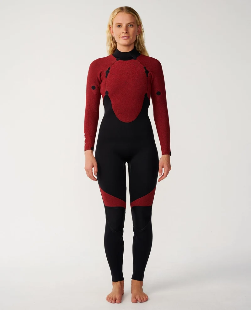 Womens Omega 4/3 Back Zip Wetsuit