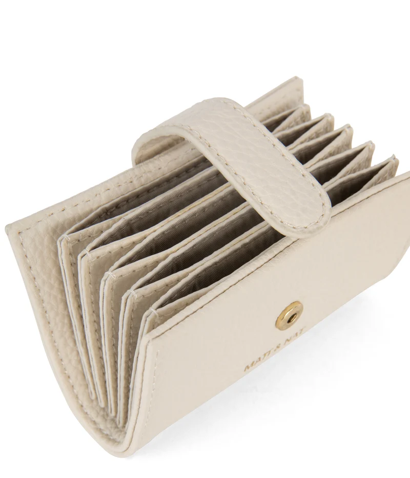 CREPE Vegan Porte-carte en accordéon - Grain