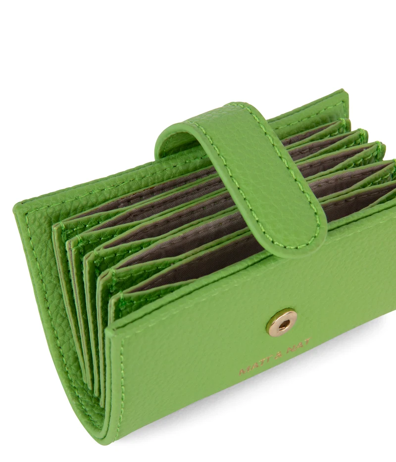 CREPE Vegan Porte-carte en accordéon - Grain
