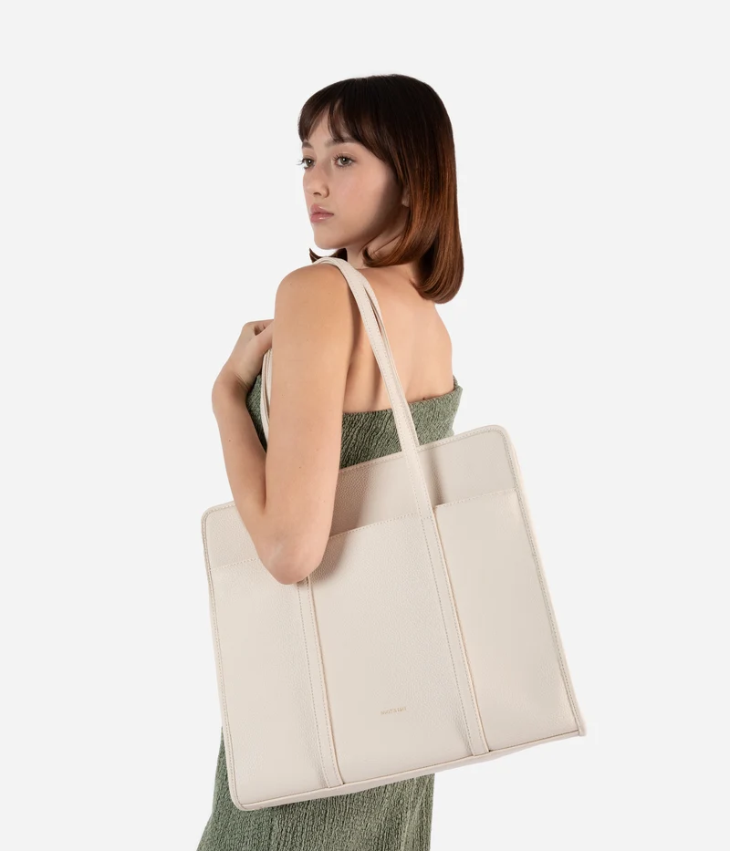 LUSIK Fourre-tout sac végétalien – Grain