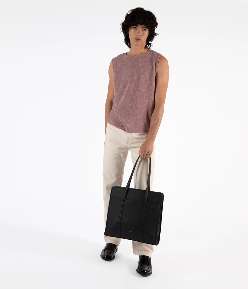 LUSIK Fourre-tout sac végétalien – Grain
