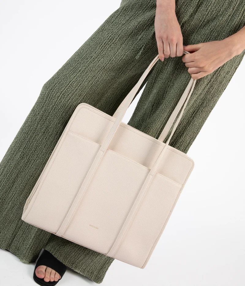LUSIK Fourre-tout sac végétalien – Grain
