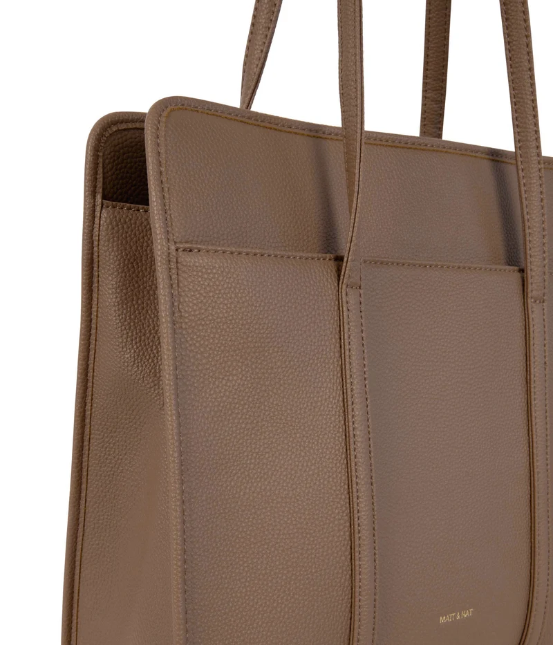 LUSIK Fourre-tout sac végétalien – Grain