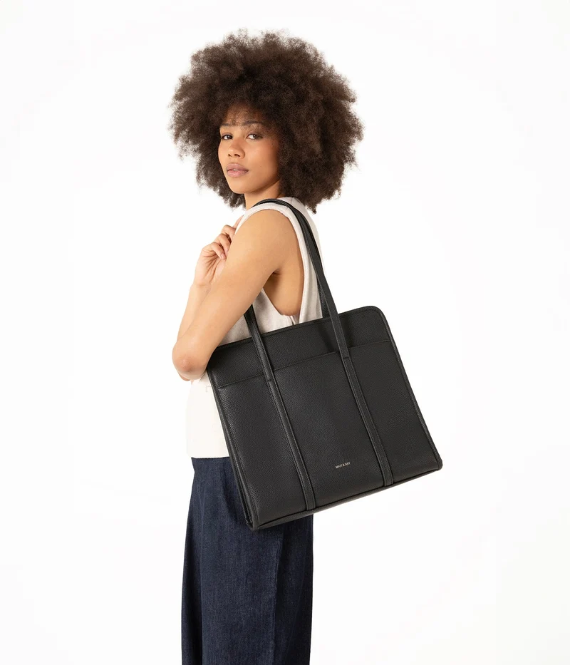 LUSIK Fourre-tout sac végétalien – Grain