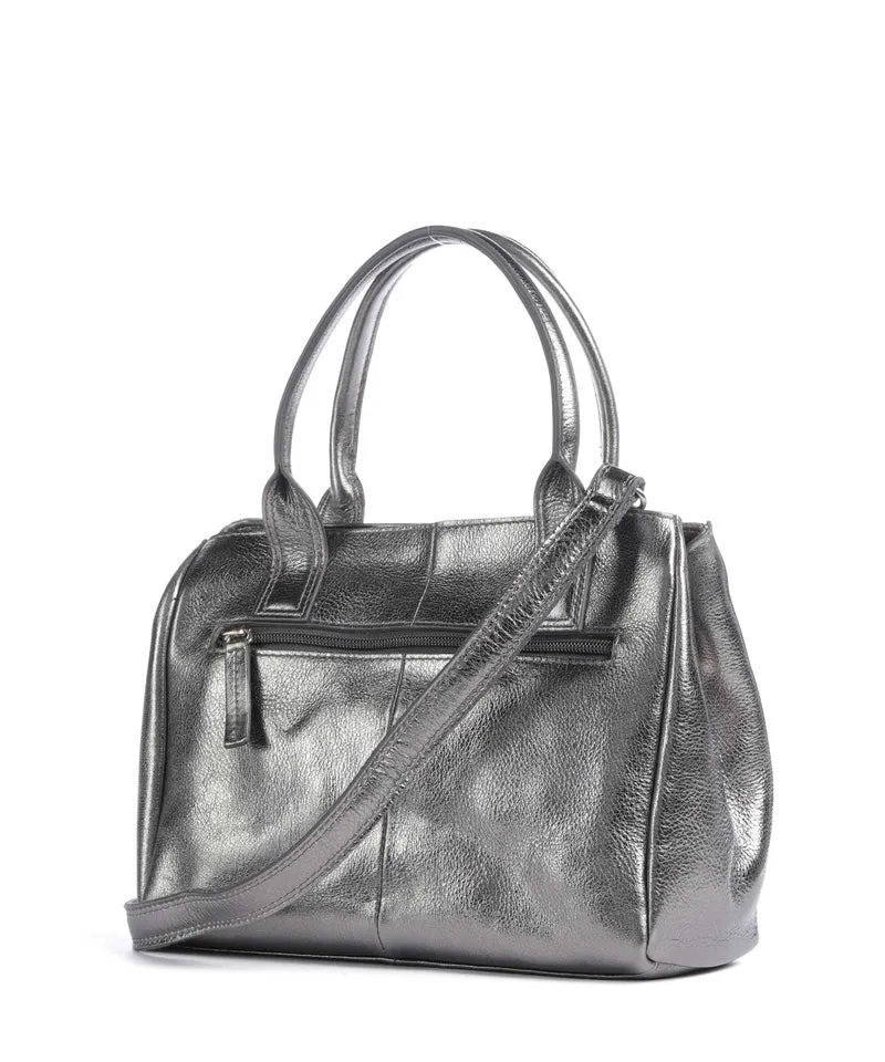 Burkely Soft Skylar Sac à main gun metal