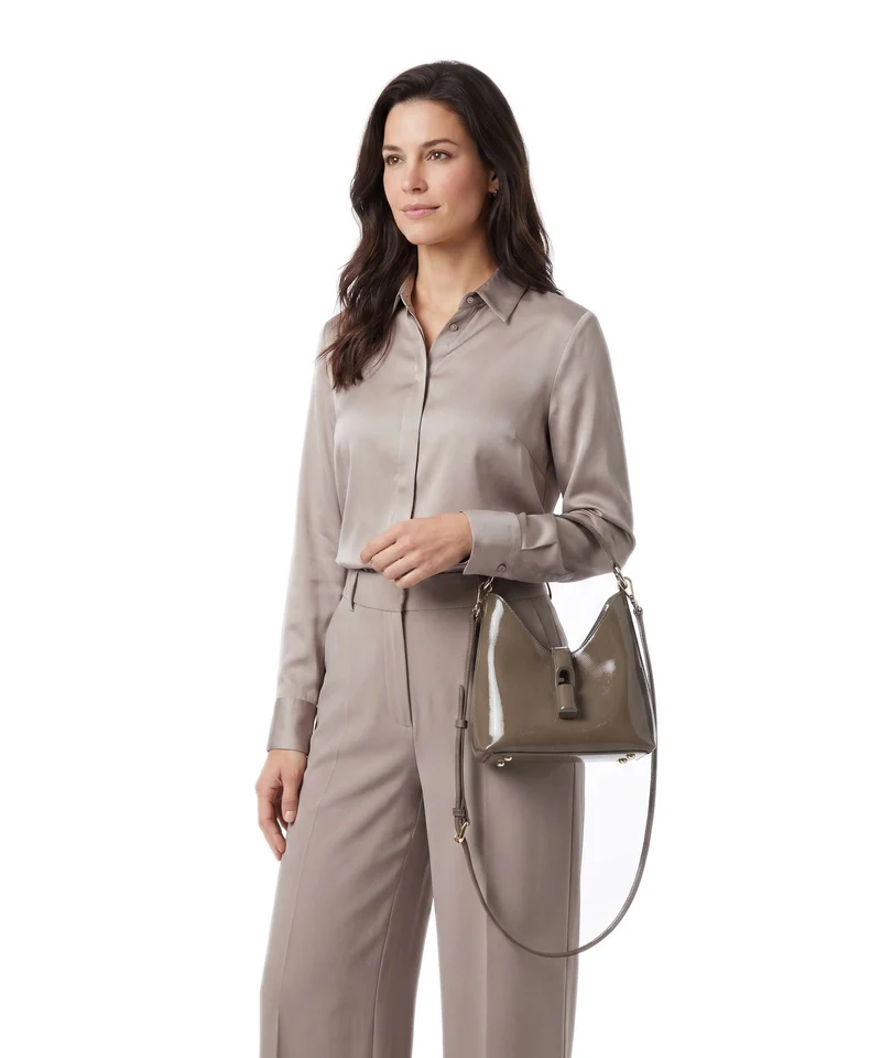 Furla Iride Mini Sac à main muddy gray
