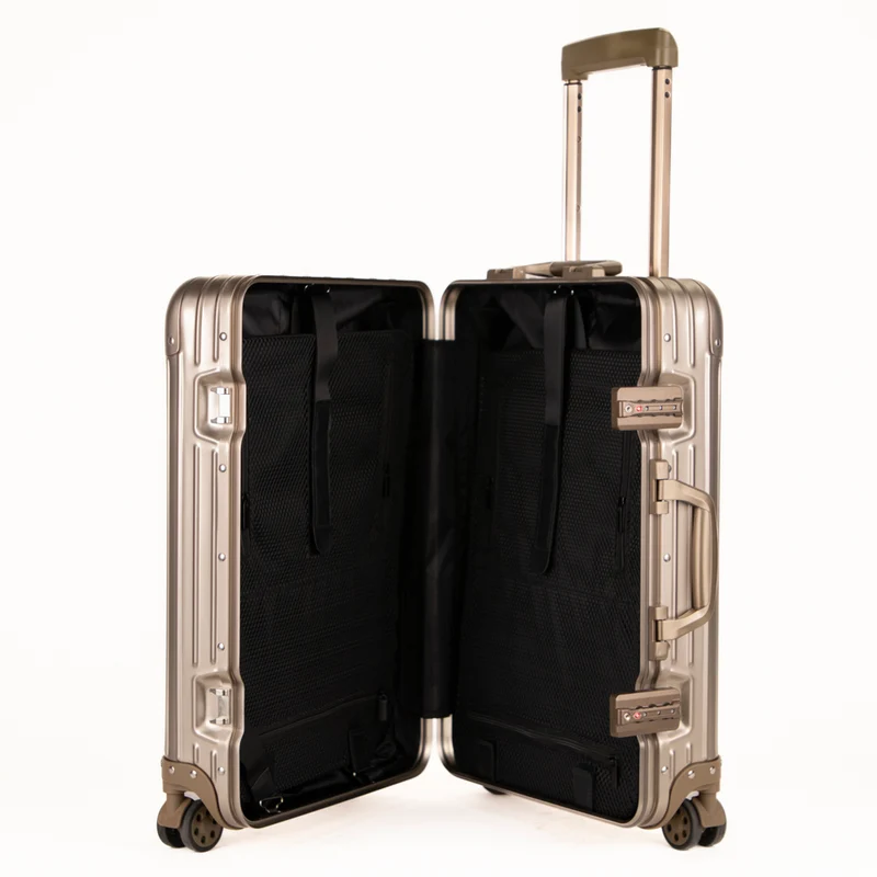 Bentley Aluminum Luggage Small