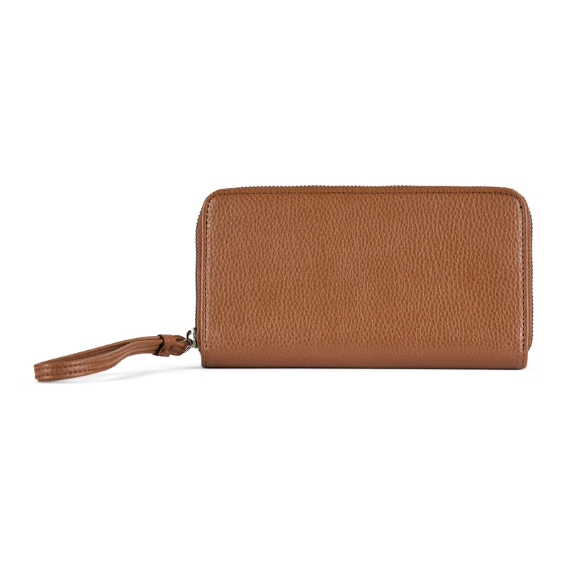 Bentley Amour Classic Zip-Around Wallet with Wrist Strap