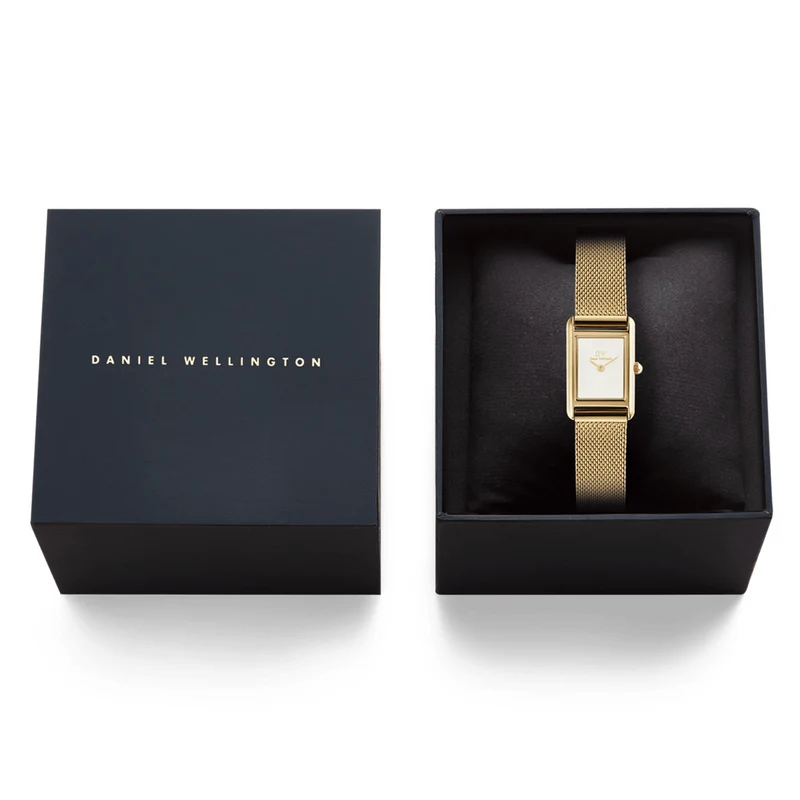 Daniel Wellington Bound Mini Evergold Blanc Montre Femme DW00100928