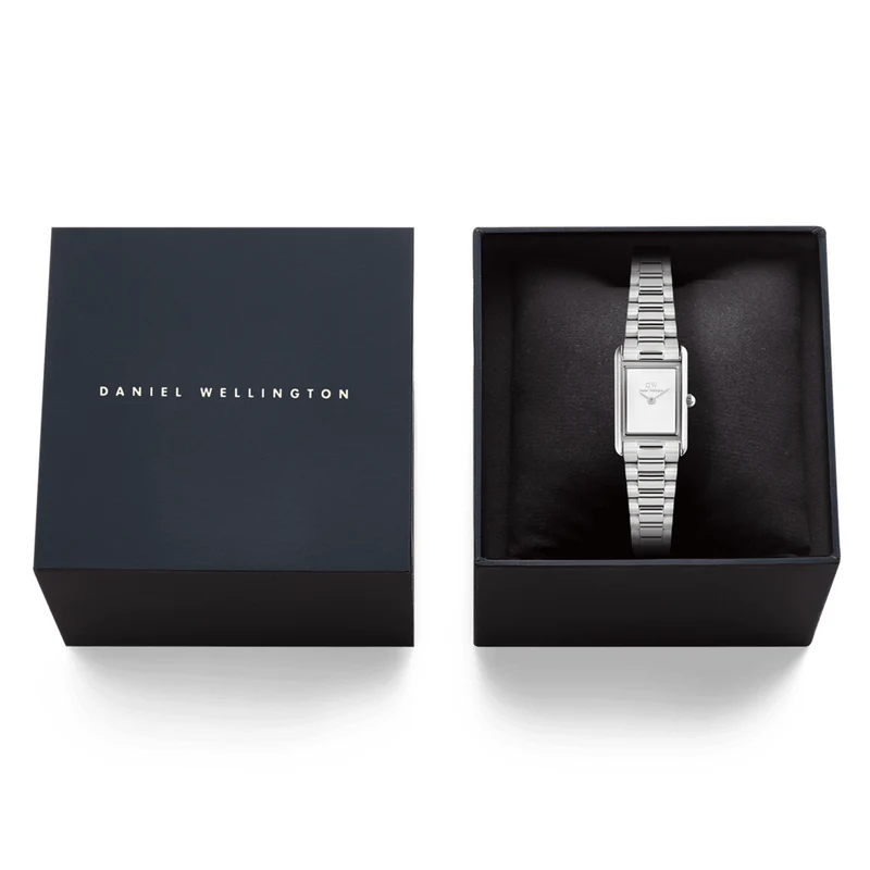 Daniel Wellington Bound Mini 3-Link Argent Montre Femme DW00100930