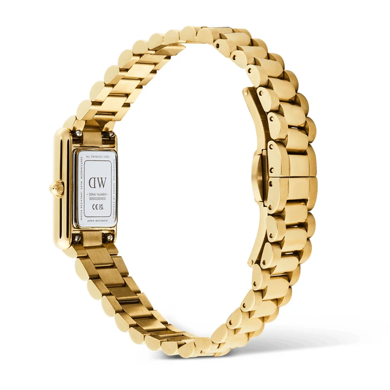 Daniel Wellington Bound Mini 3-Link Doré Montre Femme DW00100931