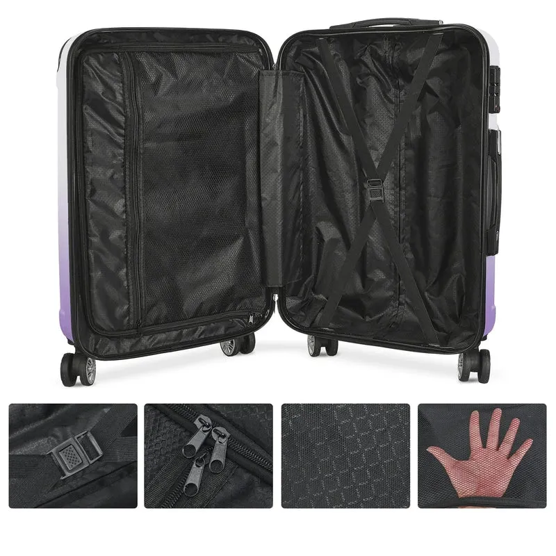 Set de Valises à Code Femme | Coque Rigide Abs Légère
