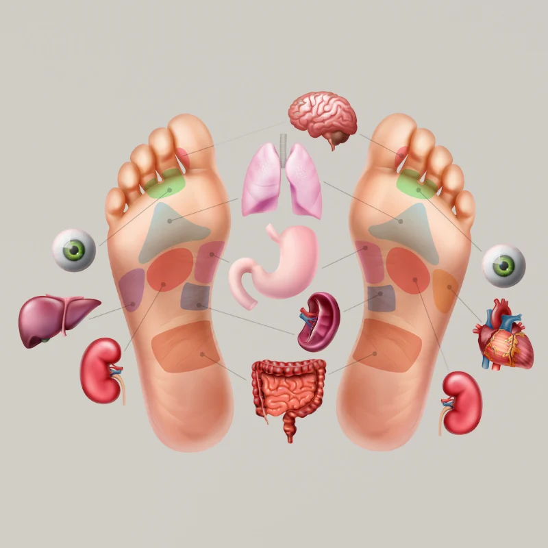 Semelles d'acupression Pieds Fatigués | Massage et Circulation Améliorés