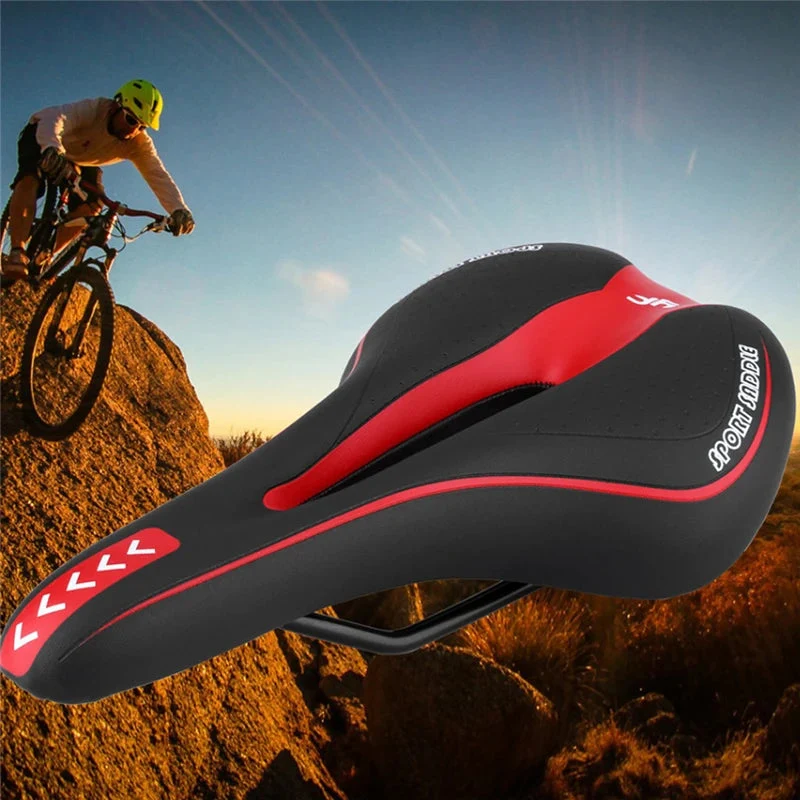 Selle de Vélo en Gel Ergonomique | Centre Creux Respirant